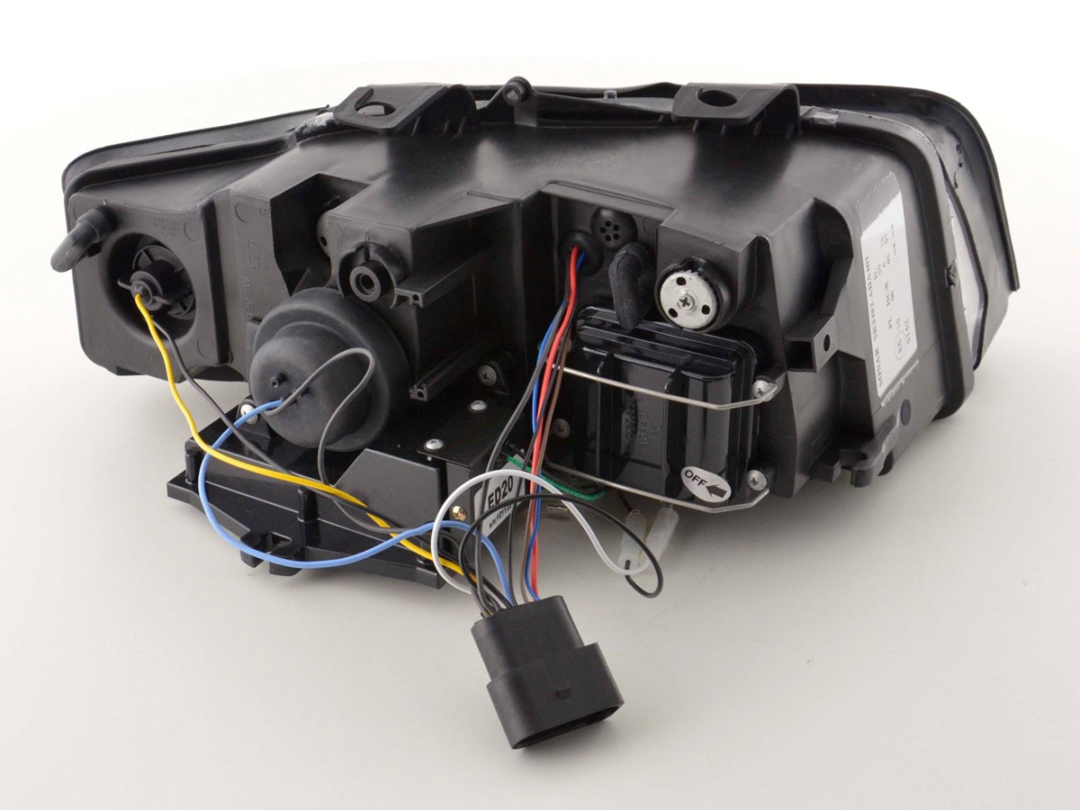 Scheinwerfer Set Daylight LED Tagfahrlicht Audi A4 Typ 8E 01-04 chrom Scheinwerfer Set Daylight LED Tagfahrlicht Audi A4 Typ 8E 01-04 chrom